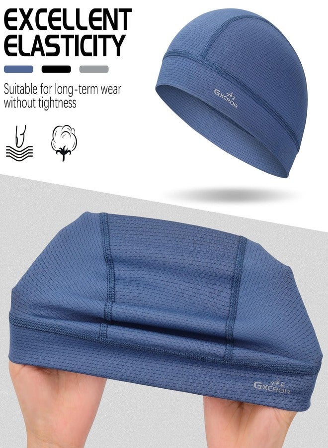 GXCROR 3 Pack Cooling Skull Cap with Sweat-Wicking & Anti-Odor Technology Quick-Dry Helmet Liner for Cycling Motorcycle - Image 4